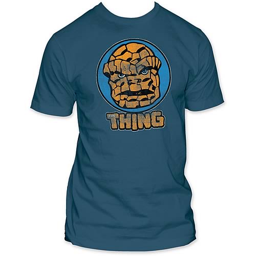 Fantastic Four The Thing Circle Portrait T-Shirt